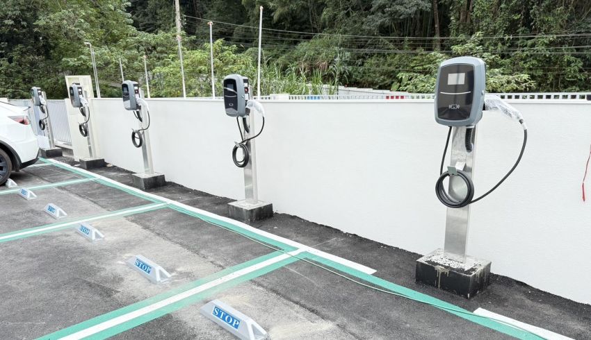 日月潭伊達(dá)邵中正停車(chē)場(chǎng)  充電樁